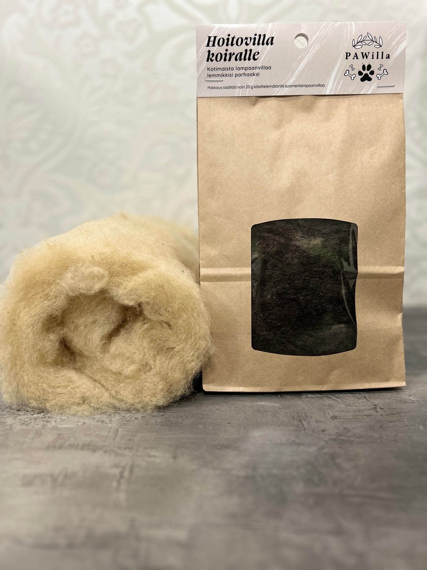 PAWilla grooming wool for dogs