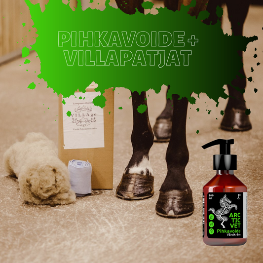 Yhteistarjous = villat + pihkavoide